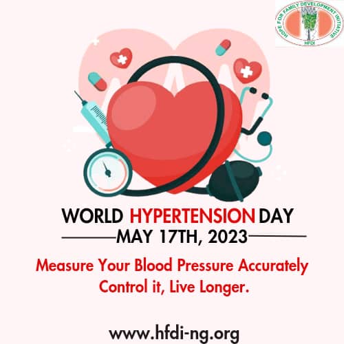 Join HFDI in Raising Awareness About High Blood Pressure on World Hypertension Day